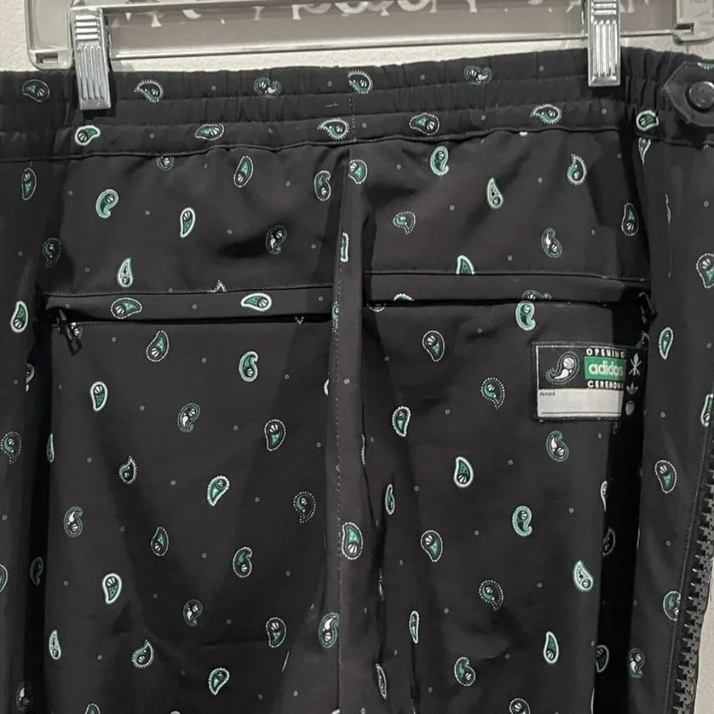 ADIDAS X OPENING CEREMONY NIGO PAISLEY PRINT TRACK PANTS 31 - Picture 9 of 11